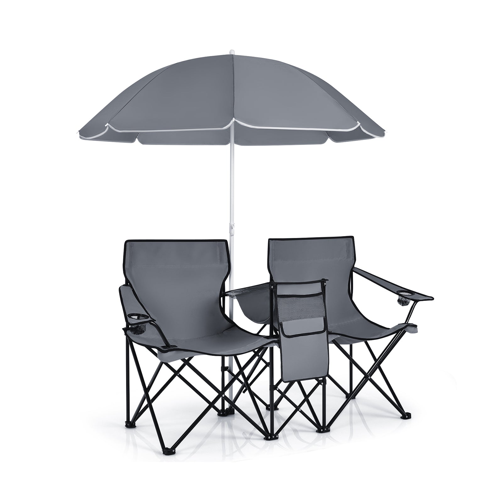 Portable Folding Picnic Double Chair