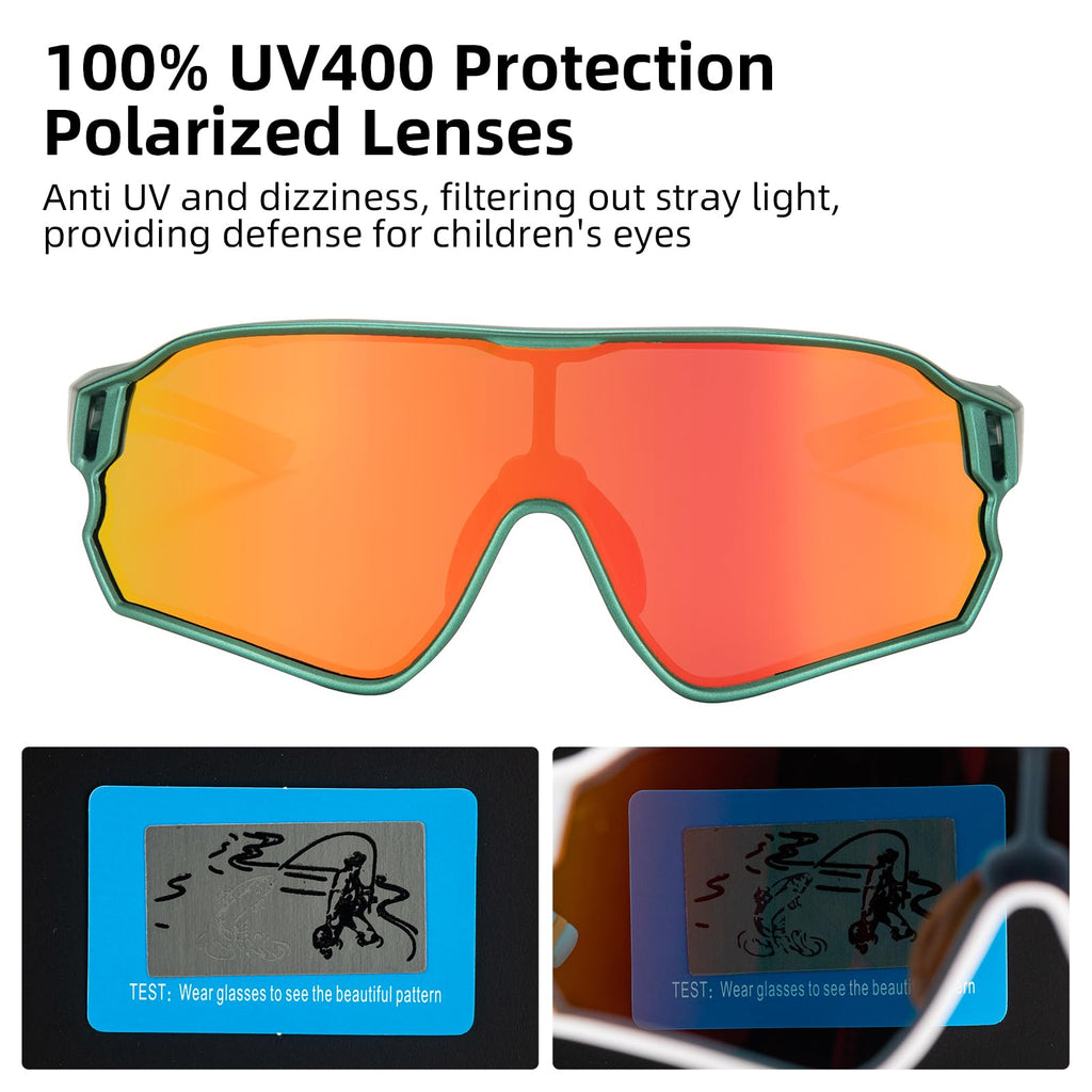 SP314 Kids Polarized Sunglasses UV400 Protection