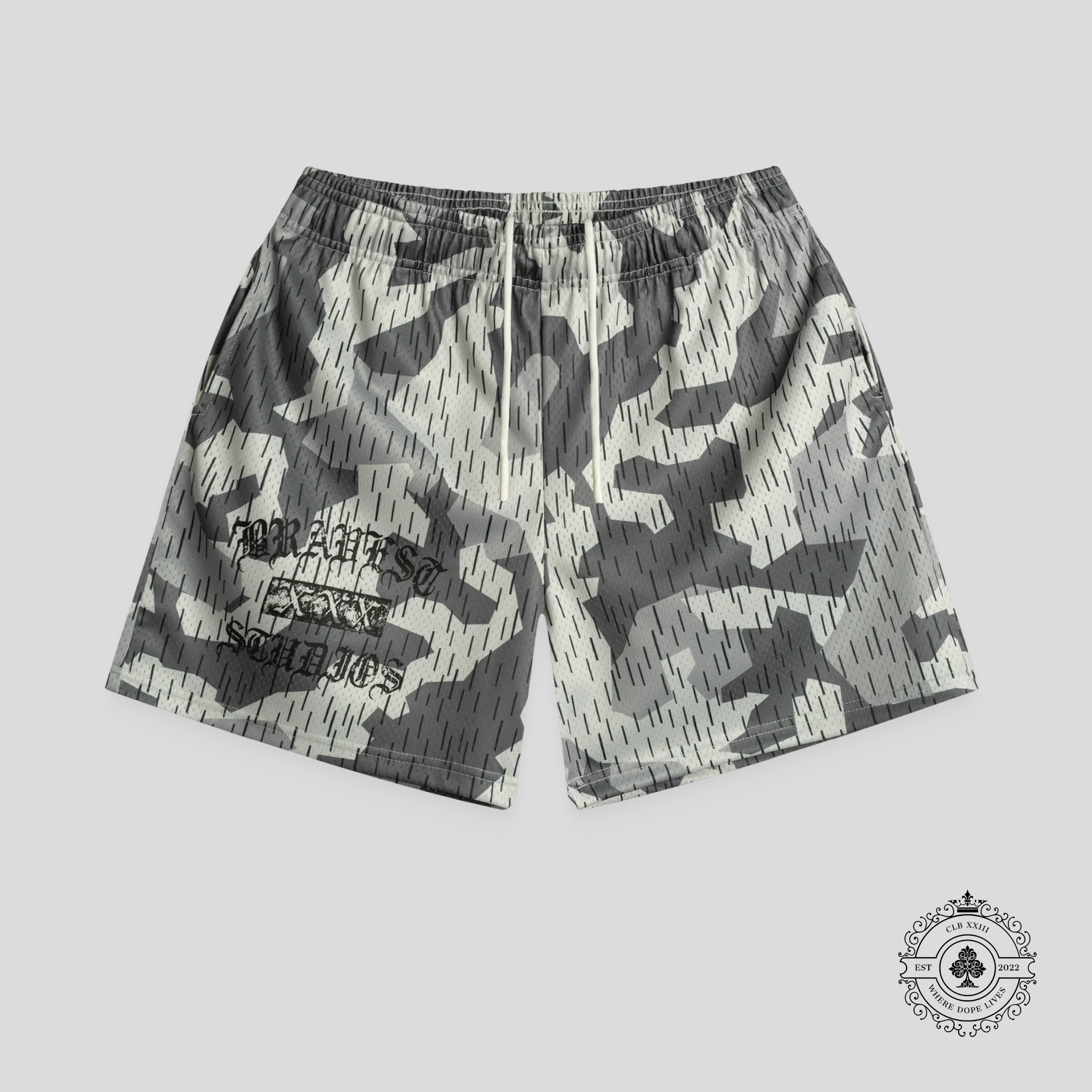 Bravest Studios Splinter Shorts in Grey