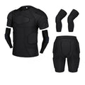 Sports Honeycomb Anti-Collision Suit Anti-Collision T-Shirt Shorts Football Cycling Sports Protective Gear