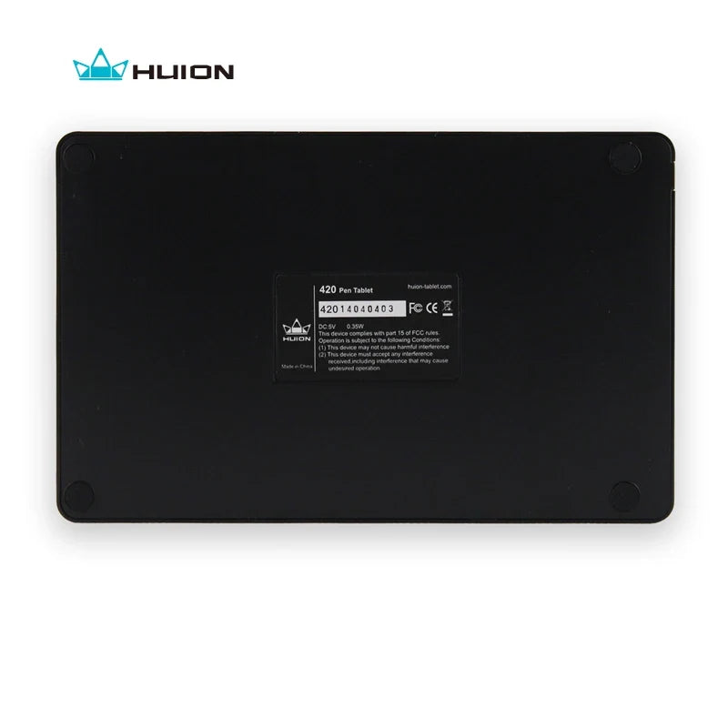 Original HUION 420 4-Inch Digital Tablets Mini USB Signature Pen Tablet Graphics Drawing Tablet OSU Game Tablet