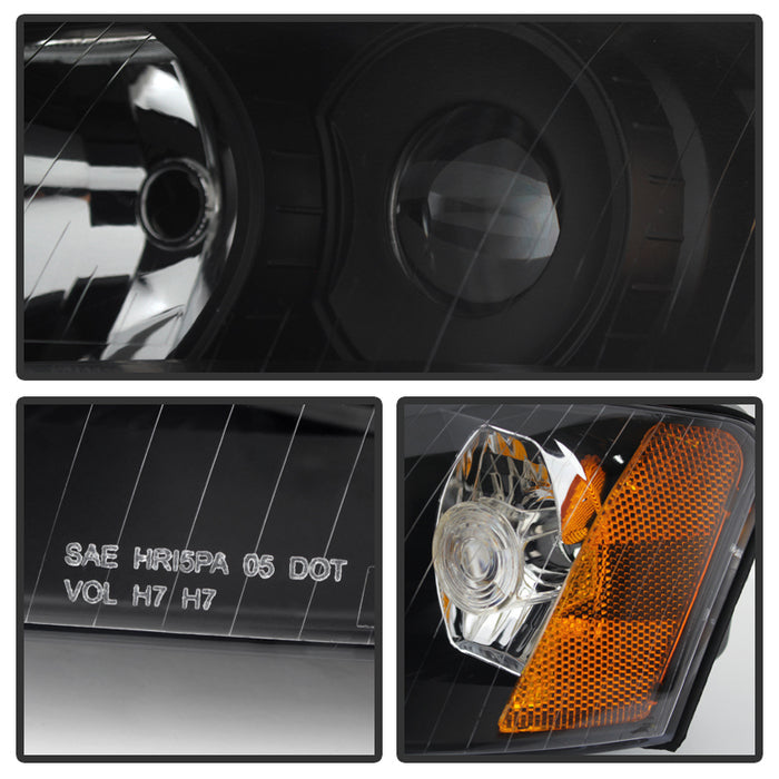 SPYDER Xtune Audi A4 02-05 Halogen Only Crystal Headlights Black HD-JH-AA402-AM-BK 9025938