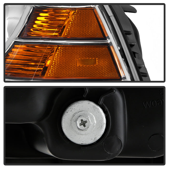SPYDER Xtune Acura Mdx 2004-2006 Crystal Headlights Chrome HD-JH-AMDX04-AM-C 9026201