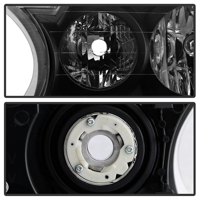 SPYDER Xtune Buick RendezvoUS 04-05 Crystal Headlights Black HD-JH-BRE04-AM-BK 9023774