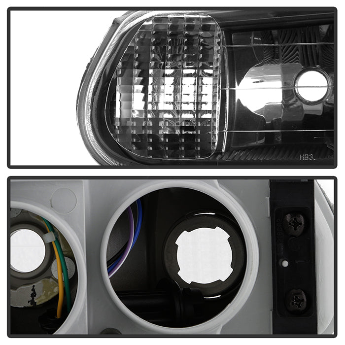 SPYDER Xtune Buick Century 97-05 Regal 97-04 Crystal Headlights Black HD-JH-BUCEN97-AM-BK 9025235