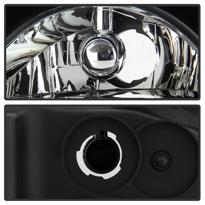 SPYDER Xtune Chrysler 300C w/ Halogen Projection Style Only 05-10 Headlights Black HD-JH-C300C-BK 9026584