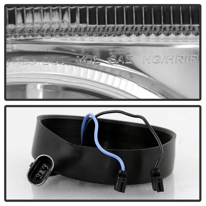 SPYDER xTune 05-10 Chrysler 300C (Excl 300/SRT-8) Halogen Projection Headlights - Chrome (HD-JH-C300C-C) 9044052