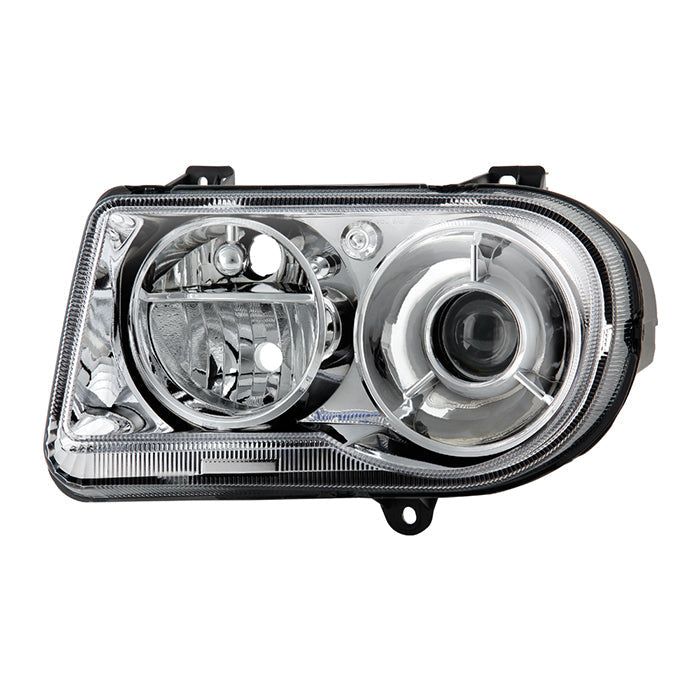 SPYDER Xtune Chrysler 300C w/ Halogen Projection Style Only 05-10 Headlights Left HD-JH-C300C-OEM-L 9026607