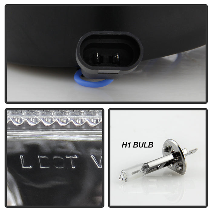 SPYDER Xtune Chrysler 300C w/ Halogen Projection Style Only 05-10 Headlights Left HD-JH-C300C-OEM-L 9026607