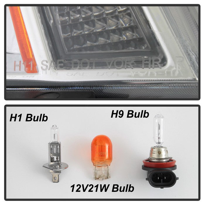 SPYDER xTune Cadillac CTS 08-12 (Halogen Only) Driver Side Headlights - OEM Right HD-JH-CACTS08-OE-R 9040009