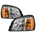 SPYDER Xtune Cadillac Deville 2000-2005 Crystal Headlights Chrome HD-JH-CADDEV00-AM-C 5079817