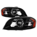 SPYDER xTune Chevy Aveo 07-11 Notchback Model Only OEM Style Headlights - Black HD-JH-CAVEO07-AM-BK 9035081