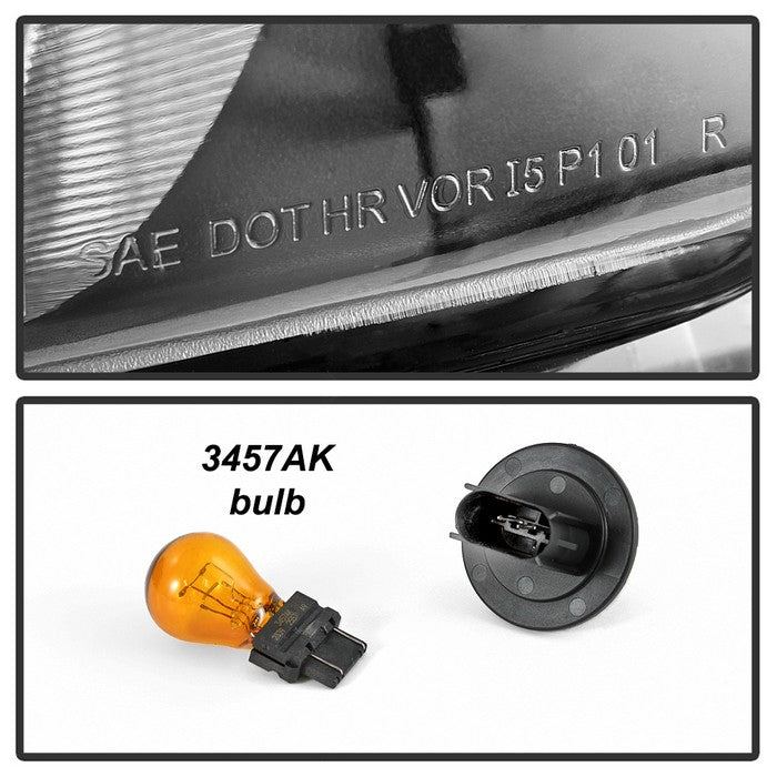 SPYDER xTune 10-13 Chevrolet Camaro OEM Style Halogen Headlights - Black (HD-JH-CCAM10-OE-BK) 9042461