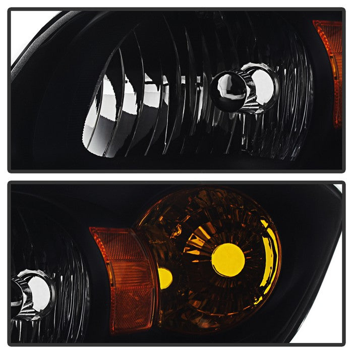 SPYDER Xtune Chevy Cobalt 05-10 Crystal Headlights Black Smoked HD-JH-CCOB05-AM-BSM 9030390
