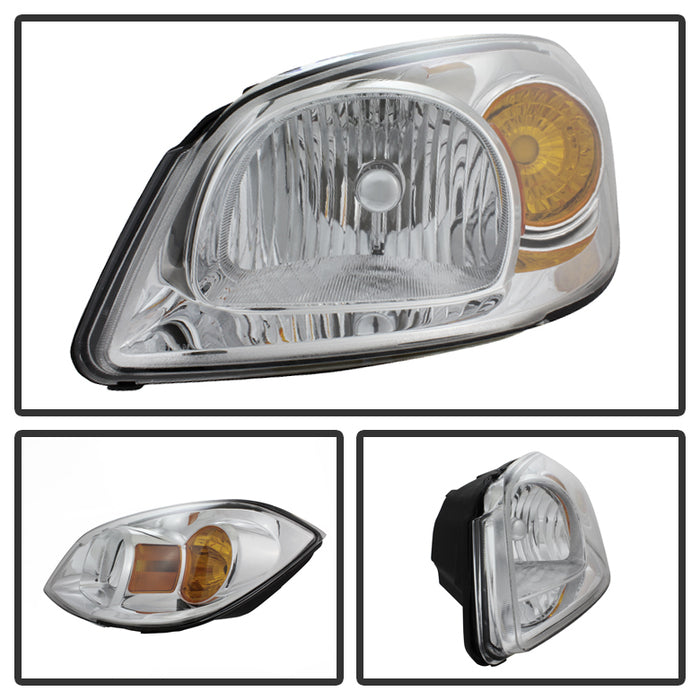 SPYDER Xtune Chevy Cobalt 05-10 Crystal Headlights Chrome HD-JH-CCOB05-AM-C 5079787