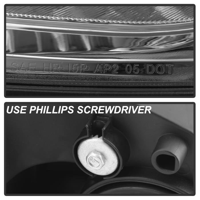 SPYDER xTune 05-10 Chevrolet Cobalt / 07-09 Pontiac G5 Driver Side Headlights - OEM Left HD-JH-CCOB05-OE-L 9043390