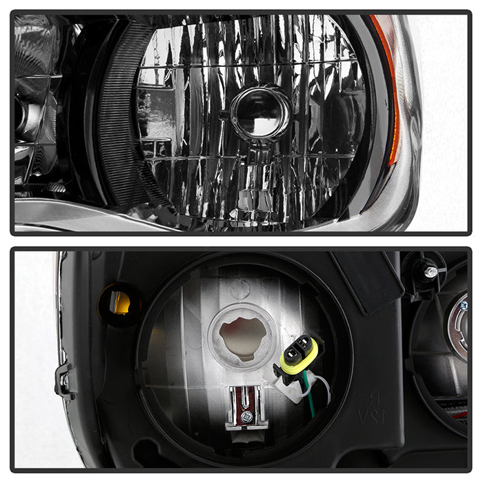 SPYDER xTune 15-17 Chevy Colorado (Halogen Models Only) Driver Side Headlights OEM Left (HD-JH-CCOL15-OE-L) 9040535