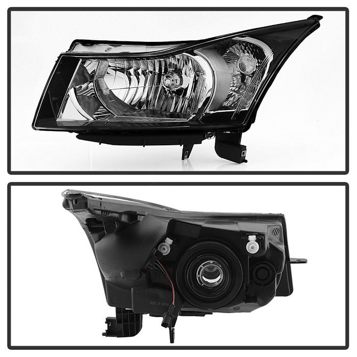 SPYDER xTune 13-15 Chevrolet Cruze Driver Side Halogen Headlight - OEM Left (HD-JH-CCRZ13-OE-L) 9942303