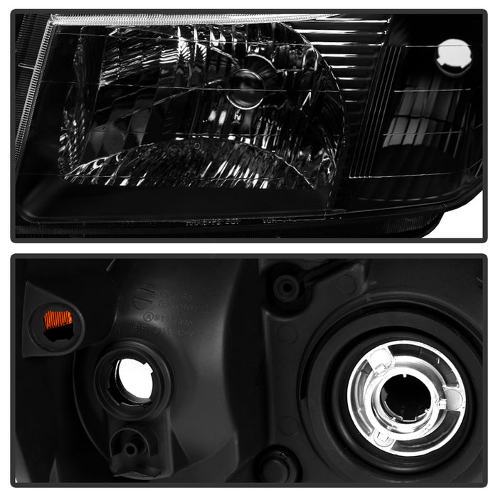 SPYDER Xtune Chevy Equinox 05-09 OEM Style Headlights Black HD-JH-CEQ05-AM-BK 9031007