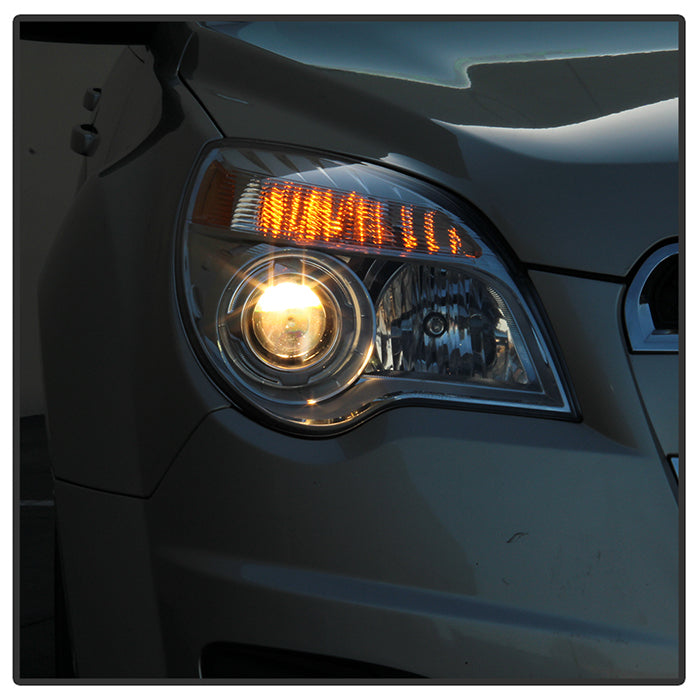 SPYDER xTune 10-13 Chevrolet Equinox LTZ OEM Style Halogen Headlights - Chrome (HD-JH-CEQ10-OE-AM-C) 9037818