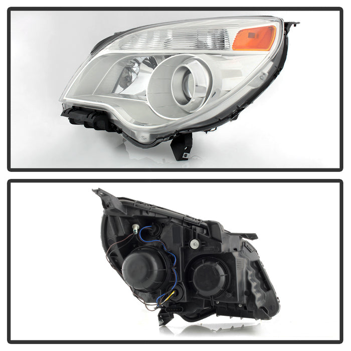 SPYDER xTune 10-13 Chevrolet Equinox LTZ OEM Style Halogen Headlights - Chrome (HD-JH-CEQ10-OE-AM-C) 9037818