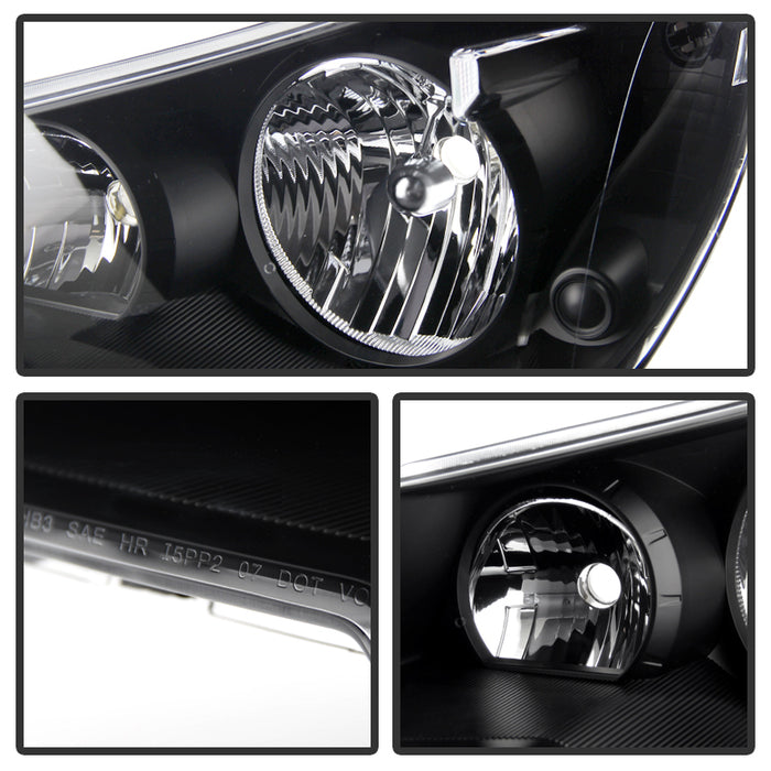 SPYDER Xtune Chrysler Sebring 07-10 OEM Style Headlights Black HD-JH-CHRSE07-BK 9029646