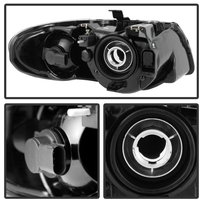 SPYDER Xtune Chrysler Town & Country 05-07 Crystal Headlights Chrome HD-JH-CHRTC05-AM-C 9025280