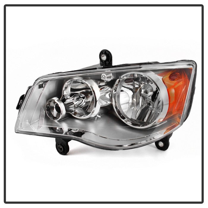 SPYDER xTune 11-17 Dodge Grand Caravan Driver Side Headlights - OEM Left (HD-JH-CHRTC08-OE-L) 9042515