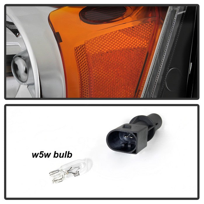 SPYDER xTune 11-17 Dodge Grand Caravan Driver Side Headlights - OEM Left (HD-JH-CHRTC08-OE-L) 9042515