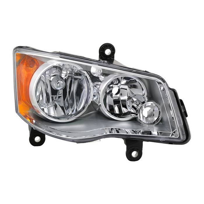 SPYDER xTune 11-17 Dodge Grand Caravan Passenger Side Headlight - OEM Right (HD-JH-CHRTC08-OE-R) 9042522