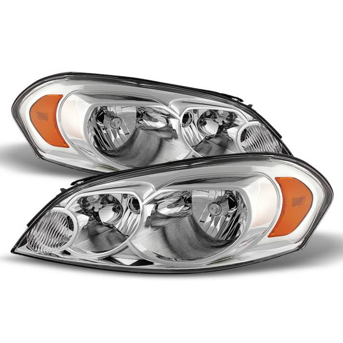 SPYDER Xtune Chevy Impala 06-13 Monte Carlo 06-07 Crystal Headlights Chrome HD-JH-CIM06-AM-C 9026232