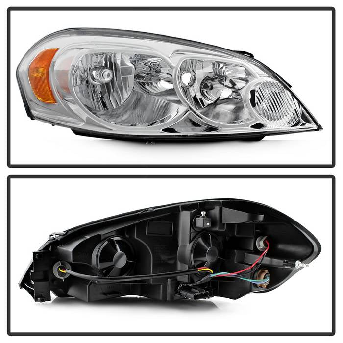 SPYDER xTune 06-13 Chevrolet Impala Passenger Side Headlight - OEM Right (HD-JH-CIM06-OE-R) 9044083
