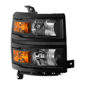 SPYDER xTune Chevy Silverado 14-15 Non-HD Passenger Side Headlight Black - OEM Right HD-JH-CS14-OEBK-R 9040115