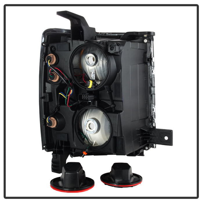 SPYDER xTune Chevy Silverado 14-15 Non-HD Passenger Side Headlight Black - OEM Right HD-JH-CS14-OEBK-R 9040115