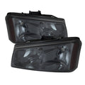 SPYDER Xtune Chevy Silverado 1500/2500/3500 03-06 Crystal Headlights Smoke HD-JH-CSIL03-SM-AM 5072269