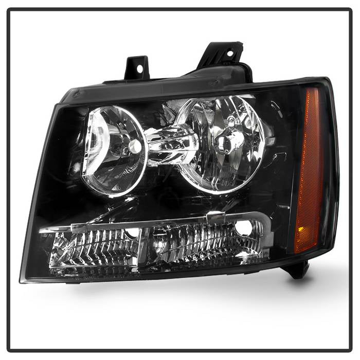 SPYDER xTune 07-14 Chevrolet Avalanche Driver Side Headlights - OEM Left HD-JH-CSUB07-OE-L 9043420