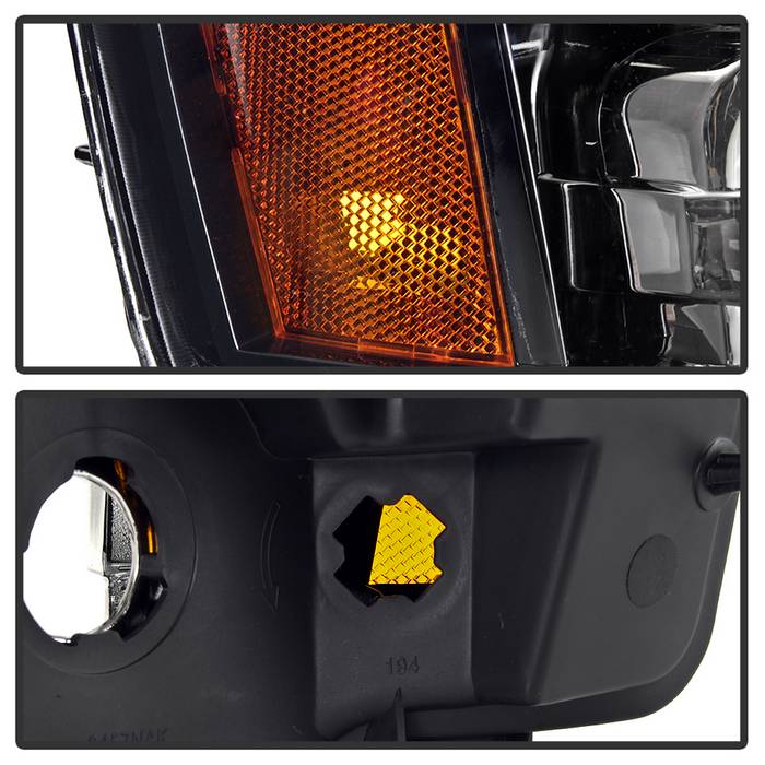 SPYDER xTune 07-14 Chevrolet Avalanche Passenger Side Headlights - OEM Right HD-JH-CSUB07-OE-R 9043437