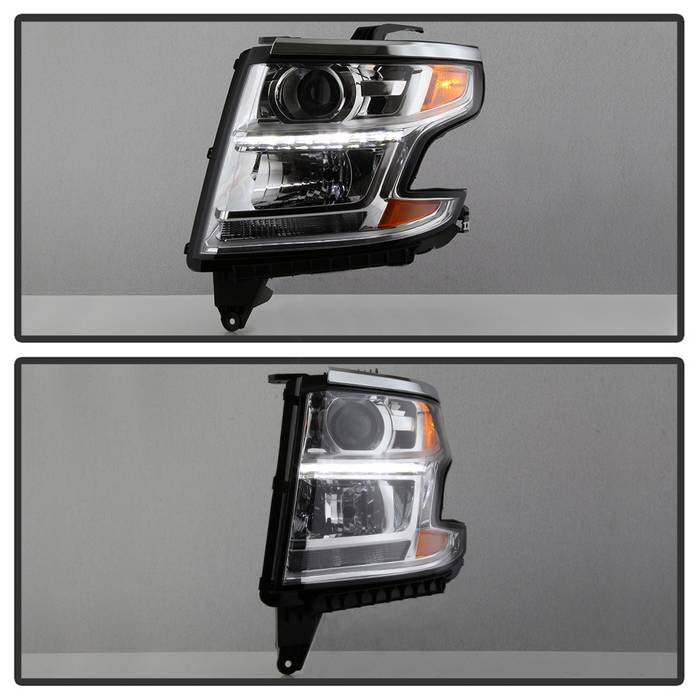 SPYDER xTune 15-17 Chevrolet Suburban OEM Style Halogen Headlights -Chrome (HD-JH-CSUB15-AM-C) 9044090