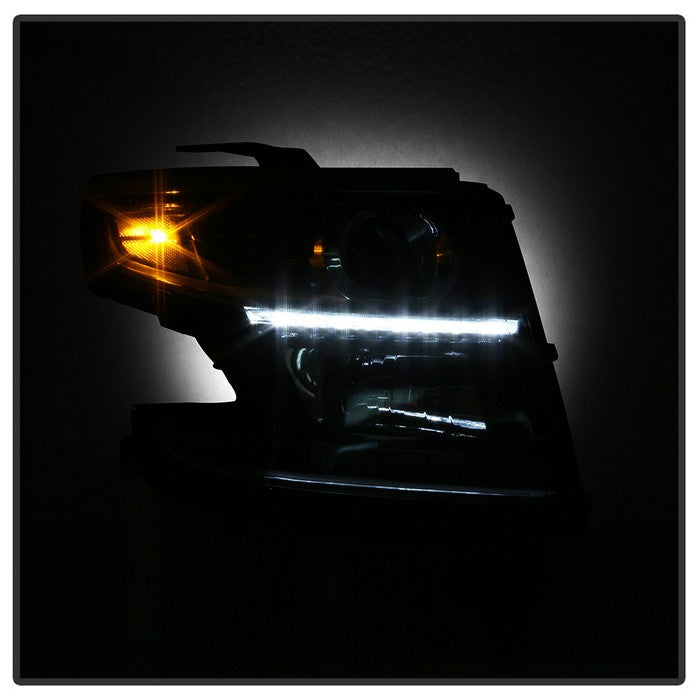 SPYDER xTune 15-17 Chevy Suburban (Halogen Models Only) Pass. Side Headlight OEM Right (HD-JH-CSUB15-OE-R) 9040610