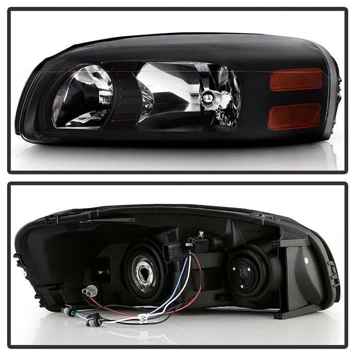 SPYDER Xtune Chevy Uplander 05-09 Headlights -Black HD-JH-CUP05-AM-BK 9026515