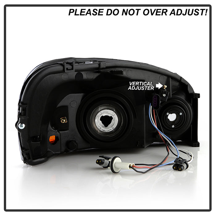 SPYDER Xtune Chevy Uplander 05-09 Headlights -Black HD-JH-CUP05-AM-BK 9026515