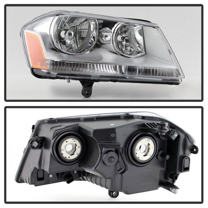SPYDER xTune 08-14 Dodge Avenger Passenger Side Headlight - OEM Right (HD-JH-DA08-OE-R) 9038143