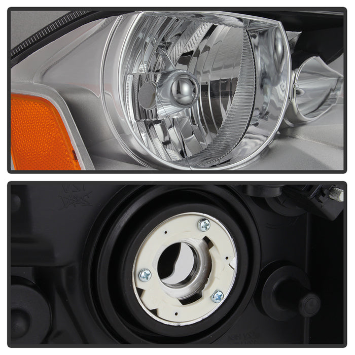 SPYDER xTune 08-14 Dodge Avenger Passenger Side Headlight - OEM Right (HD-JH-DA08-OE-R) 9038143