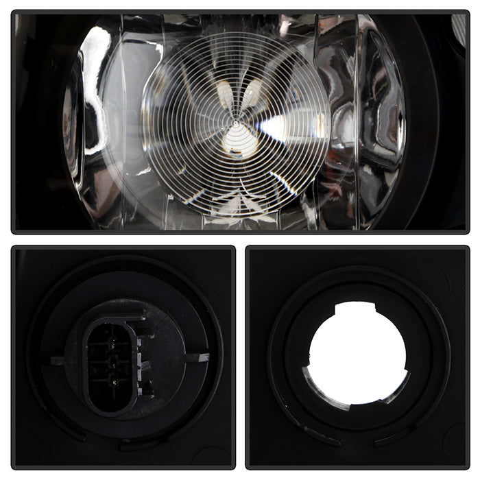 SPYDER Xtune Dodge Challenger 08-14 Xenon Hid Model Only Projector Headlamps Black HD-JH-DCHAL08-HID-BK 9027277