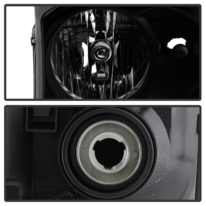 SPYDER Xtune Dodge Durango 04-05 OEM Headlamps Black Smoked HD-JH-DDU04-AM-BSM 9034282