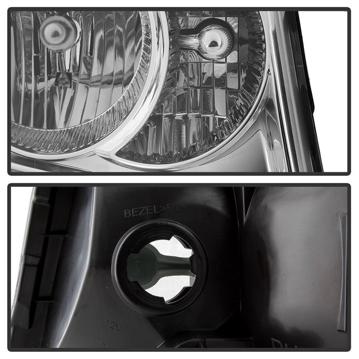 SPYDER xTune 07-09 Dodge Durango OEM Style Headlights - Chrome (HD-JH-DDU07-AM-C) 9042584