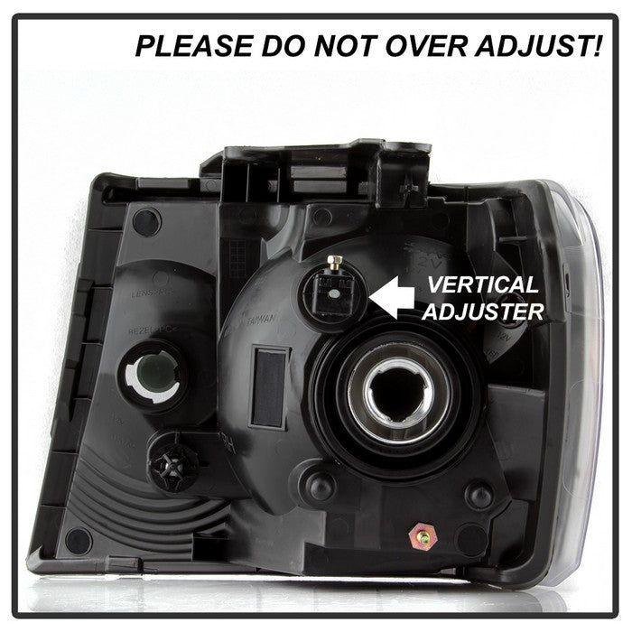 SPYDER xTune 07-09 Dodge Durango OEM Style Headlights - Chrome (HD-JH-DDU07-AM-C) 9042584