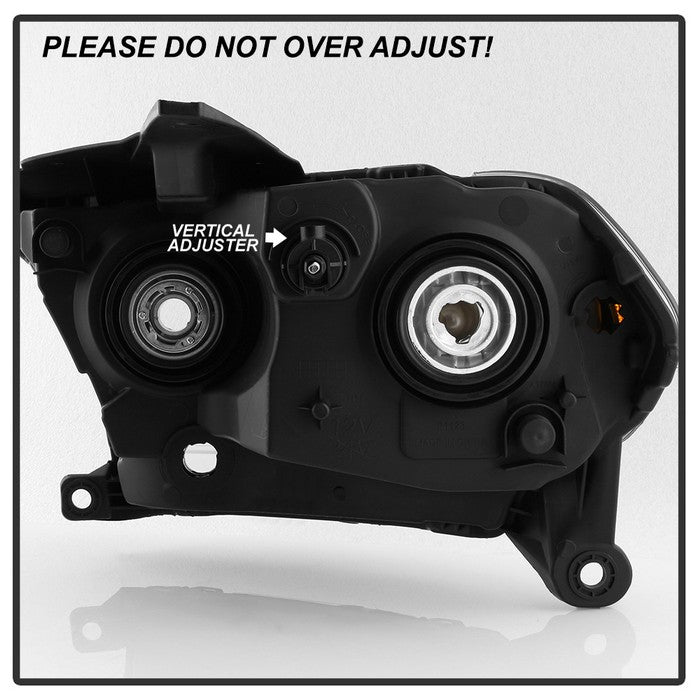 SPYDER xTune Dodge Durango 11-13 (Non-HID) OEM Style Headlamps - Black HD-JH-DDU11-AM-BK 9040016