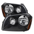 SPYDER Xtune Dodge Magnum 05-07 Crystal Headlights Black HD-JH-DMAG05-AM-BK 9024733
