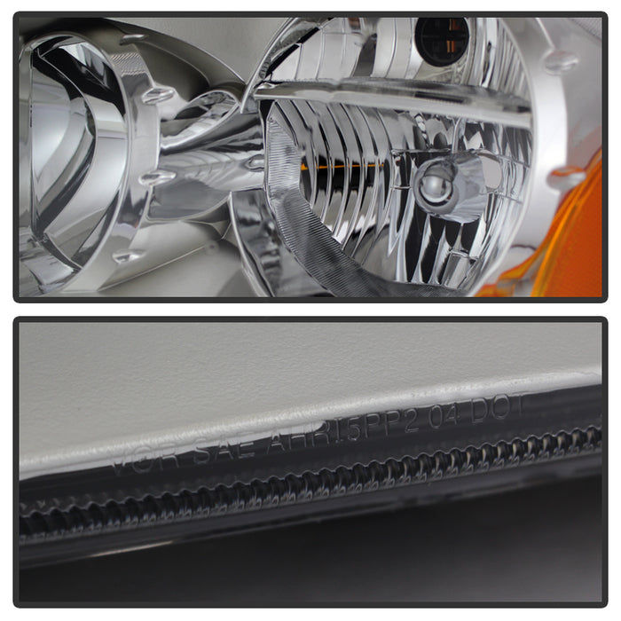 SPYDER Xtune Dodge Magnum 05-07 Crystal Headlights Chrome HD-JH-DMAG05-AM-C 9024719